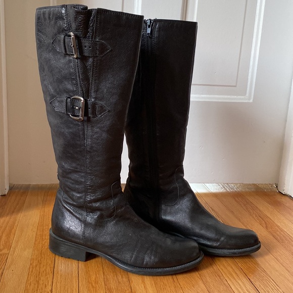 Clarks Leather Boots - Picture 2 of 4